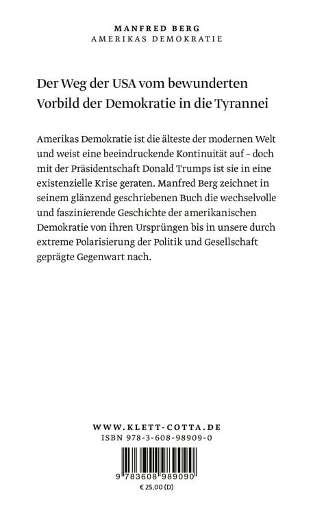 Produktbild: Amerikas Demokratie