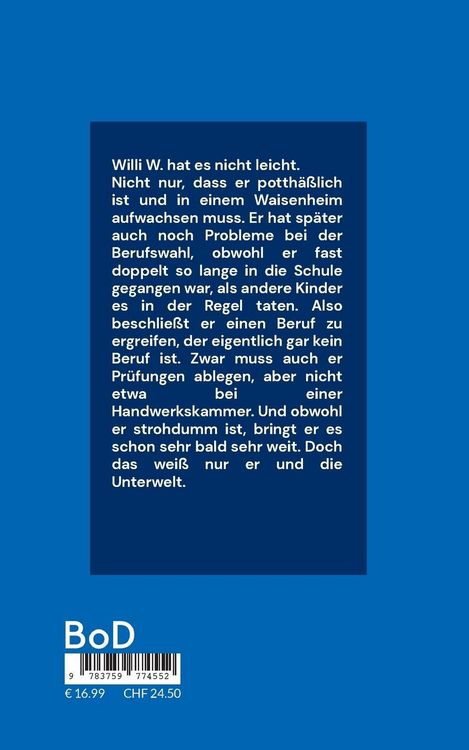 Produktbild: Die Memoiren des Willi W.