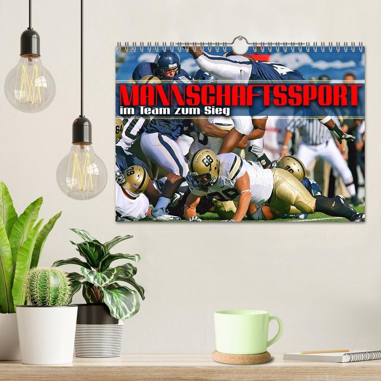 Produktbild: Mannschaftssport - im Team zum Sieg (Wandkalender 2026 DIN A4 quer), CALVENDO Monatskalender