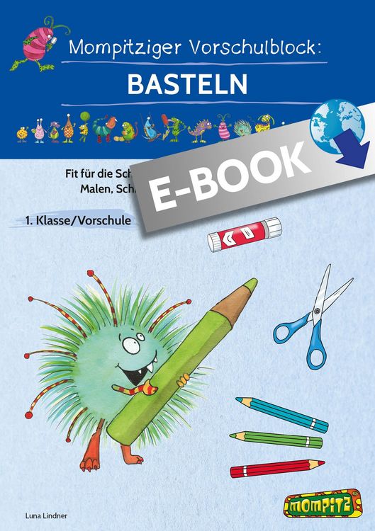 Produktbild: Mompitziger Vorschulblock: Basteln