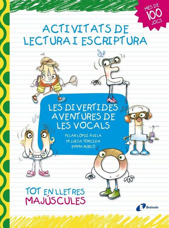 Produktbild: Les divertides aventures de les vocals : Activitats de lectura i escriptura
