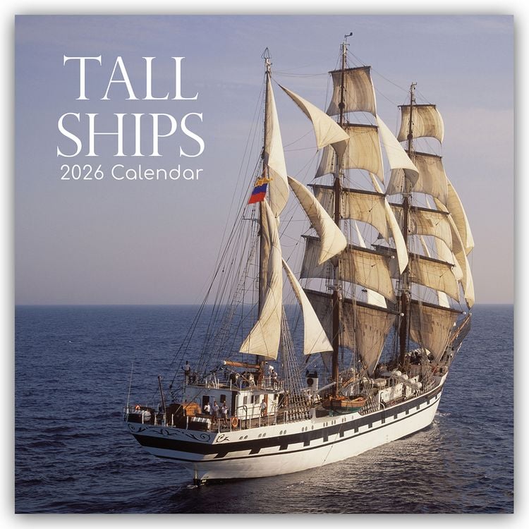 Produktbild: Tall Ships – Segelschiffe 2026 – 16-Monatskalender