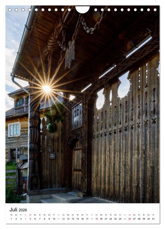 Produktbild: Wundersch&ouml;nes Maramures (Wandkalender 2026 DIN A4 hoch), CALVENDO Monatskalender