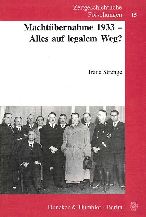Produktbild: Macht&uuml;bernahme 1933