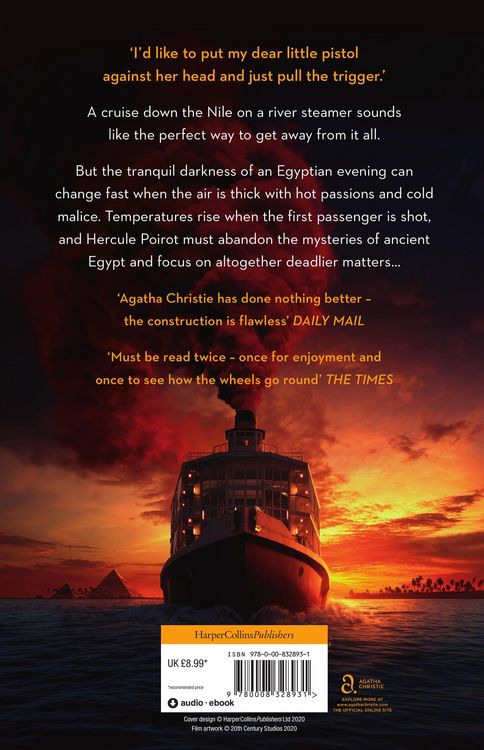 Produktbild: Death on the Nile. Film Tie-In