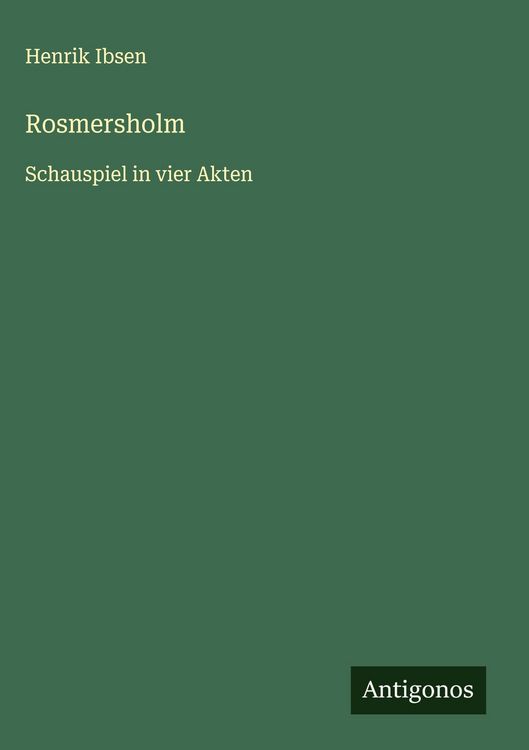 Produktbild: Rosmersholm