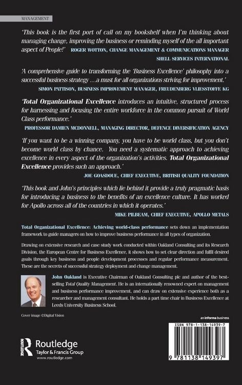 Produktbild: Total Organizational Excellence