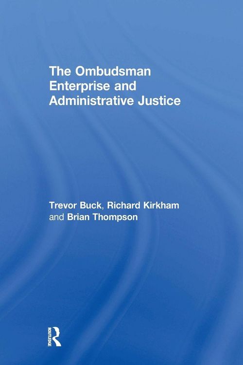 Produktbild: The Ombudsman Enterprise and Administrative Justice