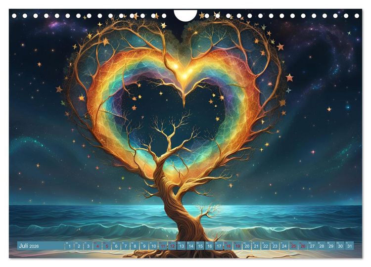 Produktbild: B&auml;ume wie Pers&ouml;nlichkeiten (Wandkalender 2026 DIN A4 quer), CALVENDO Monatskalender