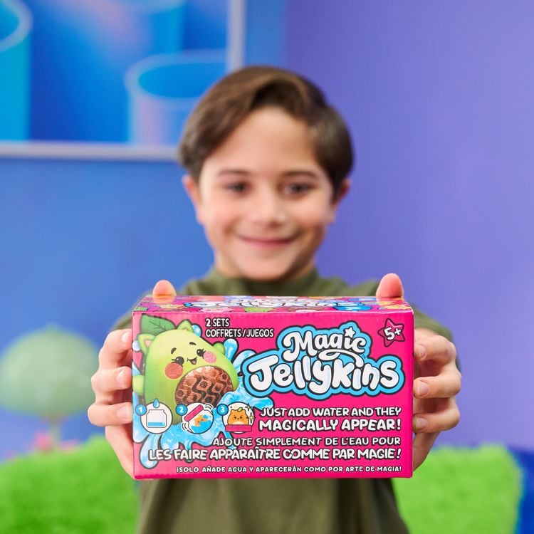 Produktbild: Magic Jellykins - Sammelpl&uuml;schfreunde im 2er Packmit magischem Wasser-Unboxing, &Uuml;berraschungsspielzeug