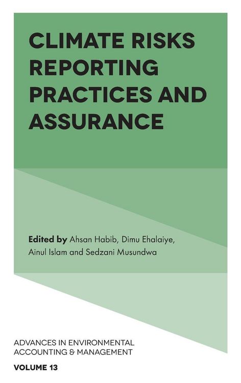 Produktbild: Climate Risks Reporting Practices and Assurance