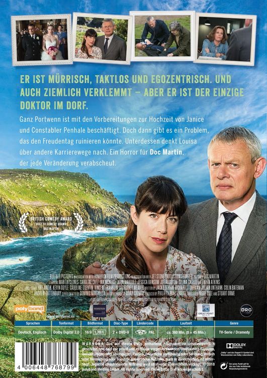 Produktbild: Doc Martin - Staffel 8 [2 DVDs]