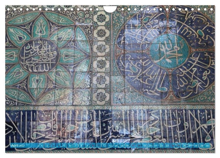 Produktbild: Moscheen in Istanbul. Rund um die Hagia Sophia (Wandkalender 2027 DIN A4 quer), CALVENDO Monatskalender
