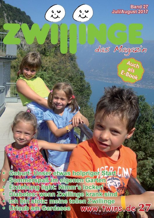 Produktbild: Zwillinge das Magazin Juli/August 2017