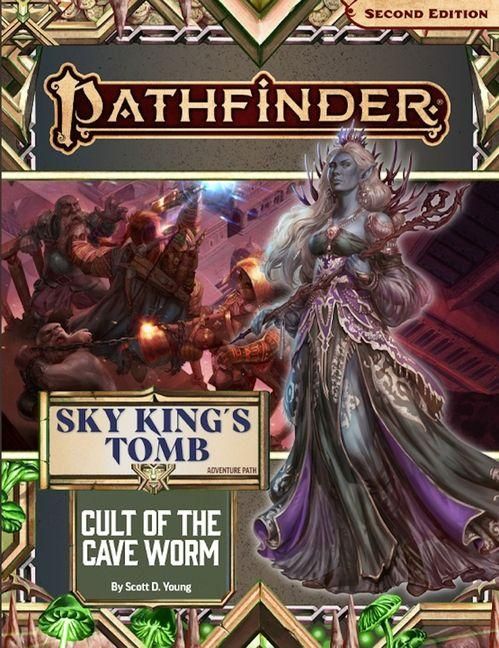 Produktbild: Pathfinder Adventure Path: Cult of the Cave Worm (Sky King's Tomb 2 of 3) (P2)