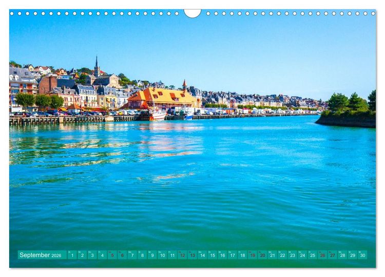 Produktbild: Ausblicke am Meer in der Bretagne und Normadie (Wandkalender 2026 DIN A3 quer), CALVENDO Monatskalender