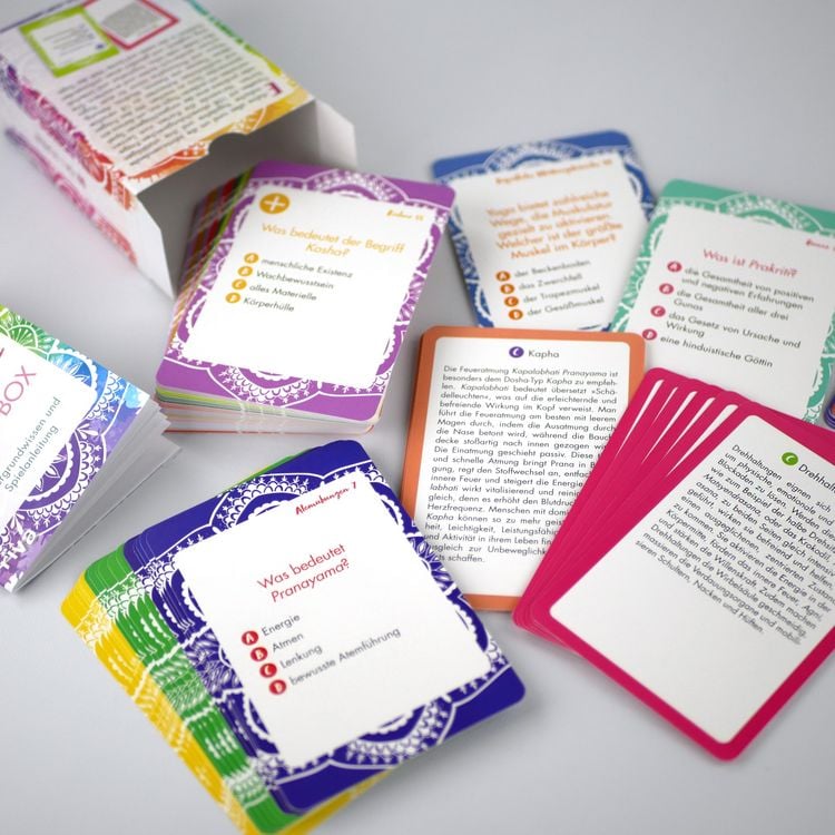 Produktbild: Yogaquiz in der Box