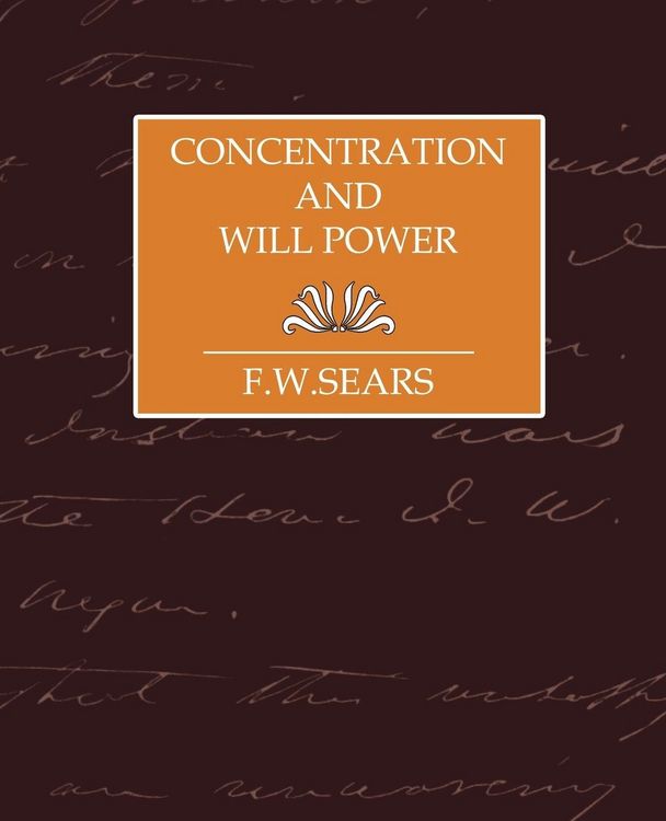 Produktbild: Concentration and Will Power