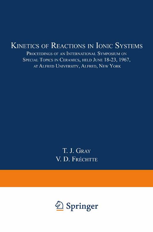 Produktbild: Kinetics of Reactions in Ionic Systems