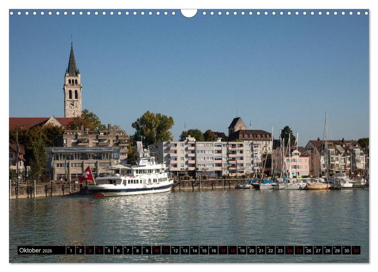 Produktbild: Am Bodensee (Wandkalender 2026 DIN A3 quer), CALVENDO Monatskalender
