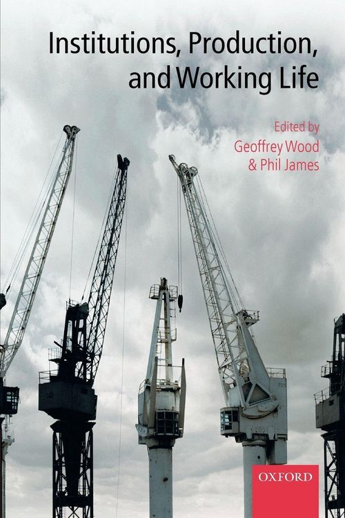 Produktbild: Institutions, Production, and Working Life