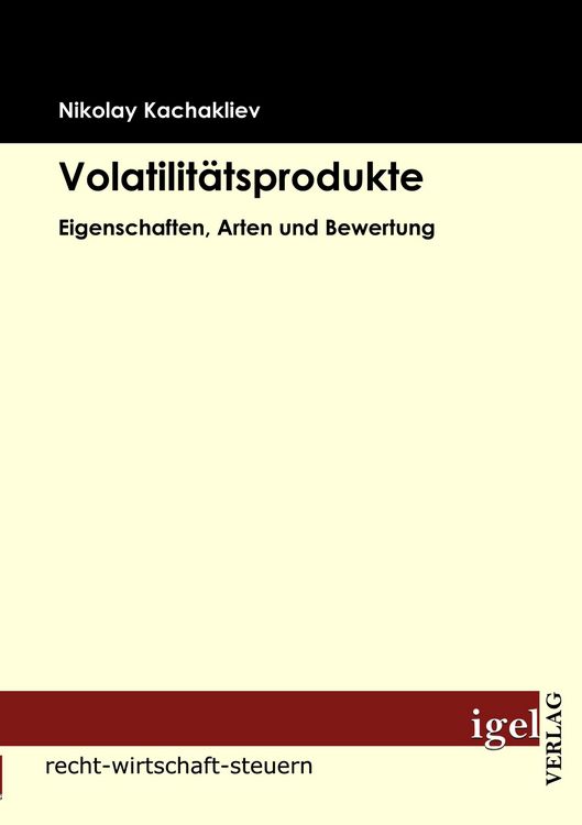 Produktbild: Volatilit&auml;t