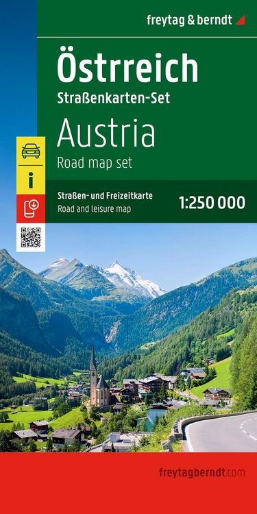 Produktbild: freytag & berndt Stra&szlig;enkarte &Ouml;sterreich Set 1:250.000