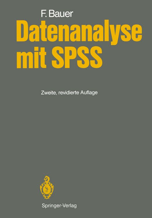 Produktbild: Datenanalyse mit SPSS