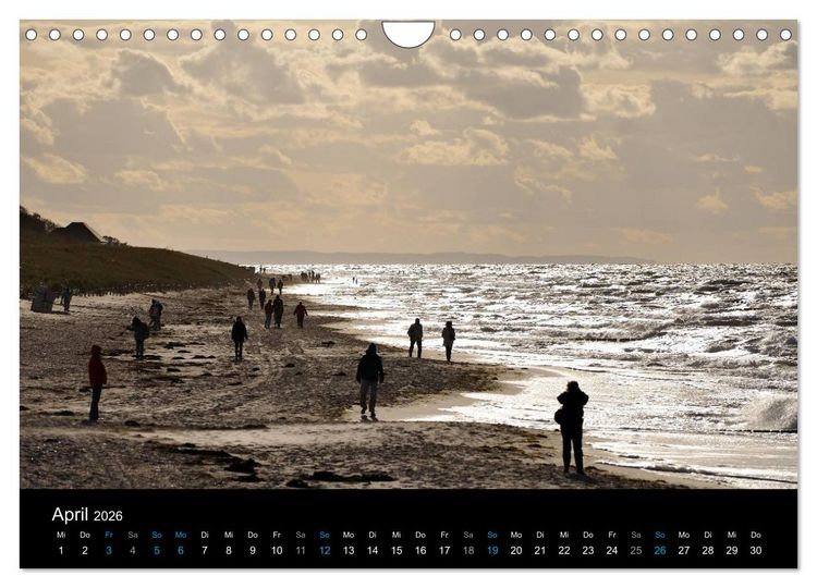Produktbild: Ostseestrand Graal-M&uuml;ritz (Wandkalender 2026 DIN A4 quer), CALVENDO Monatskalender
