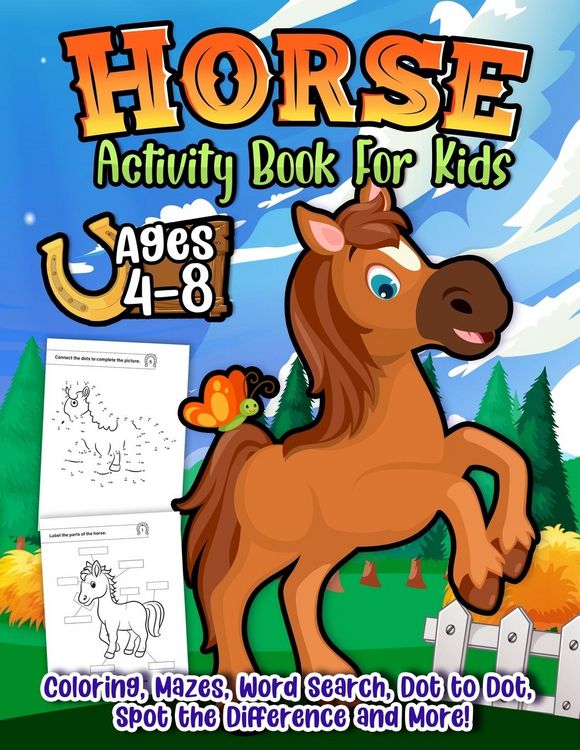Produktbild: Horse Activity Book