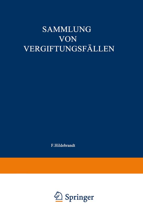 Produktbild: Sammlung von Vergiftungsf&auml;llen