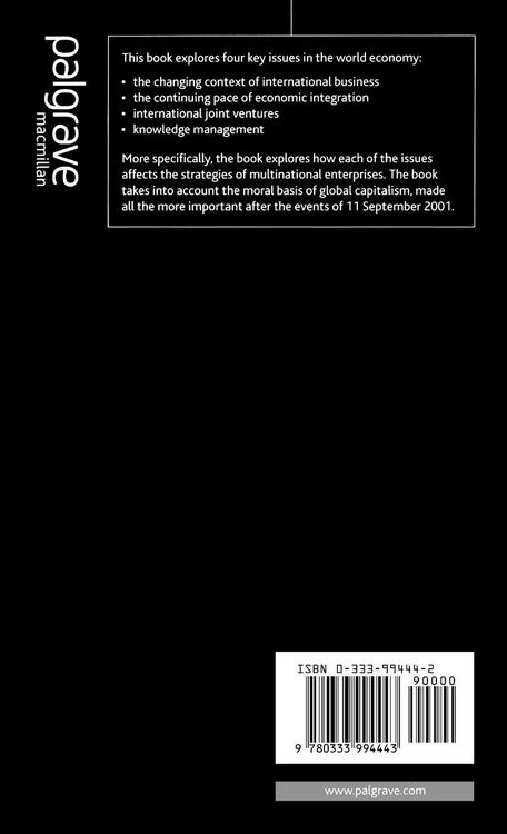 Produktbild: The Changing Global Context of International Business