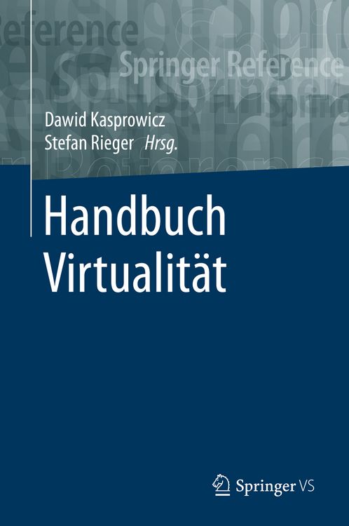 Produktbild: Handbuch Virtualit&auml;t