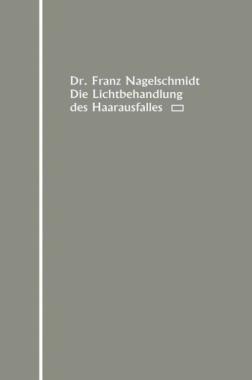 Produktbild: Die Lichtbehandlung des Haarausfalles
