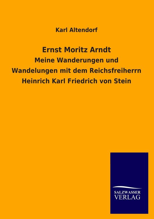 Produktbild: Ernst Moritz Arndt