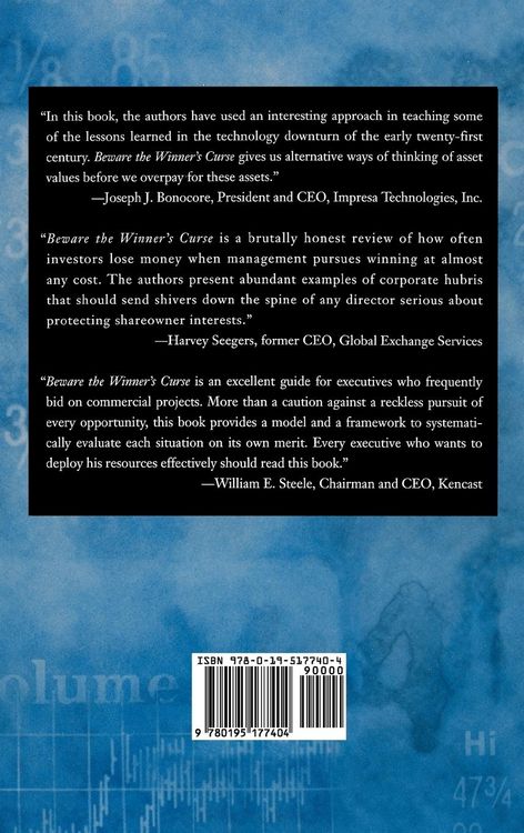 Produktbild: Beware the Winner's Curse