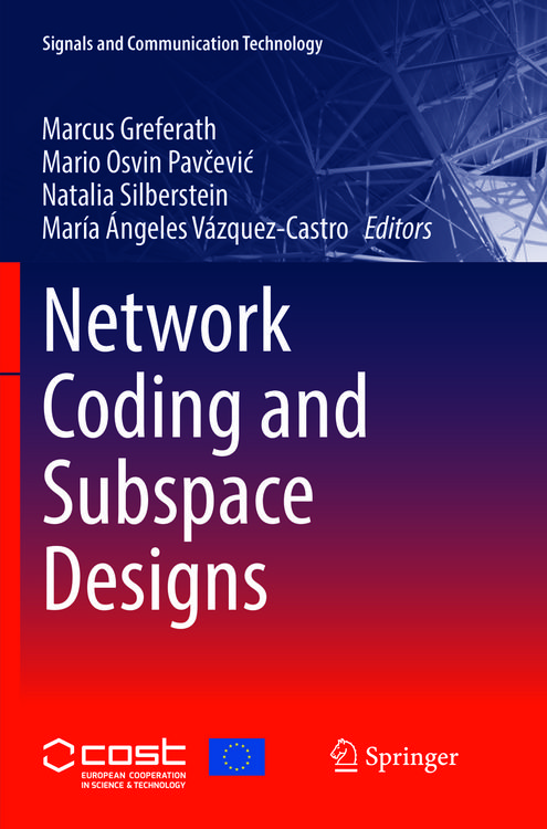 Produktbild: Network Coding and Subspace Designs