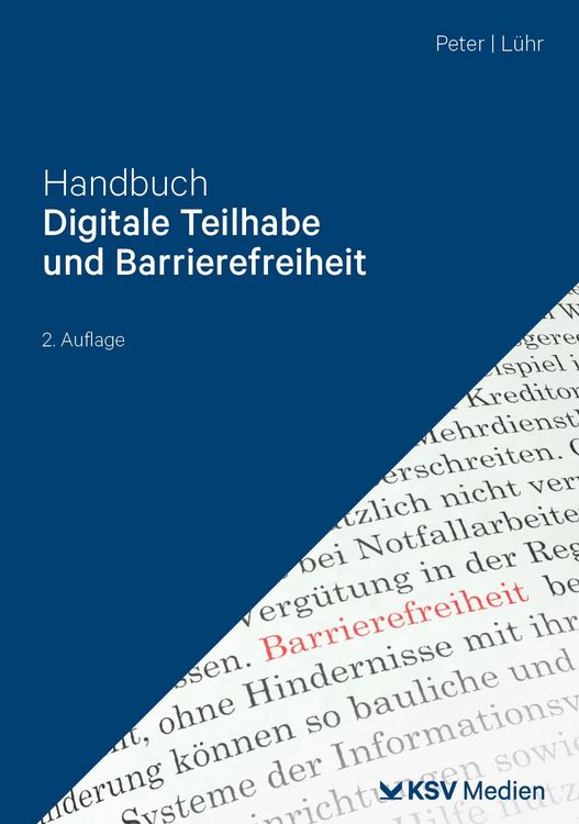 Produktbild: Handbuch Digitale Teilhabe und Barrierefreiheit