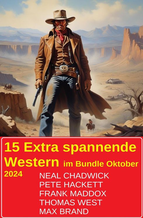 Produktbild: 15 Extra spannende Western im Bundle Oktober 2024