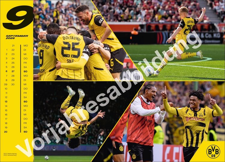 Produktbild: BVB Edition Kalender 2027