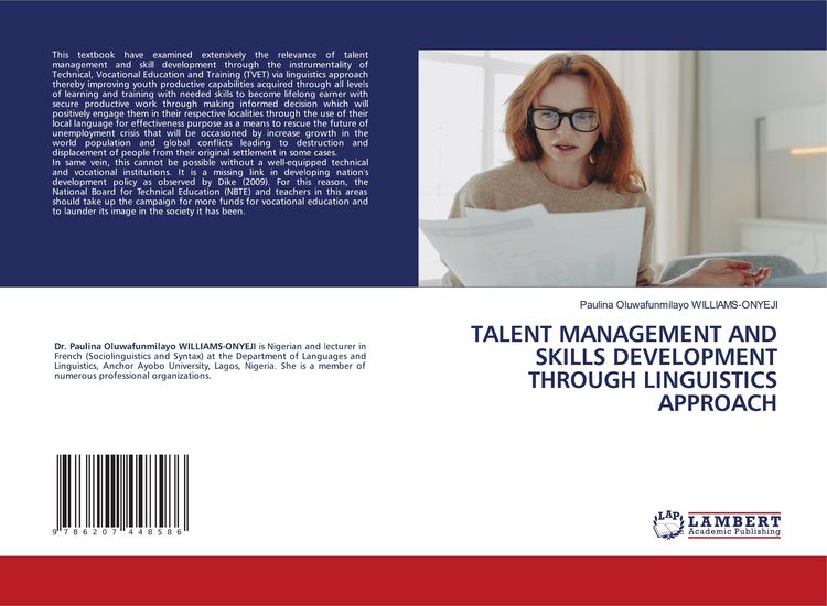 Produktbild: TALENT MANAGEMENT AND SKILLS DEVELOPMENT THROUGH LINGUISTICS APPROACH