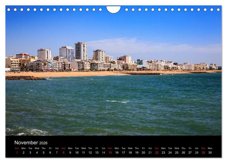 Produktbild: Algarve - the gold coast of Portugal (Wall Calendar 2026 DIN A4 landscape), CALVENDO 12 Month Wall Calendar