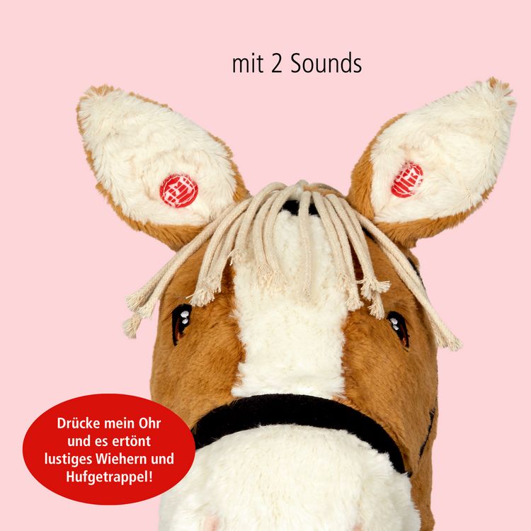 Produktbild: Steckenpferd Rudi mit Sound - Mein kl. Ponyhof