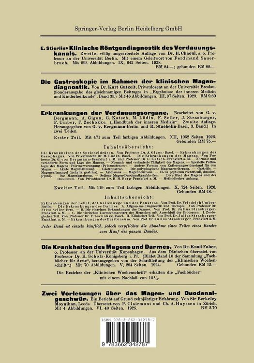 Produktbild: Handbuch der Ern&auml;hrungslehre