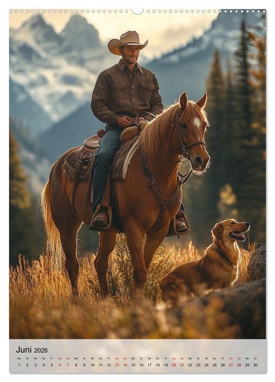 Produktbild: Im Einklang mit dem Pferd (hochwertiger Premium Wandkalender 2026 DIN A2 hoch), Kunstdruck in Hochglanz