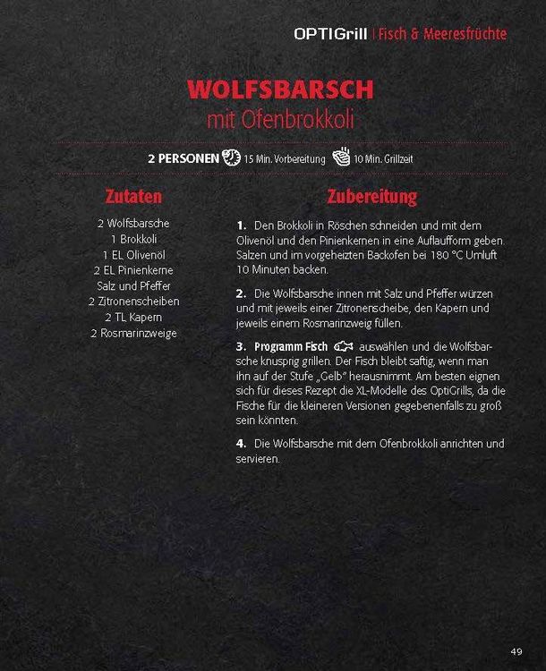 Produktbild: OPTImal Grillen - OPTIgrill Kochbuch Rezeptbuch