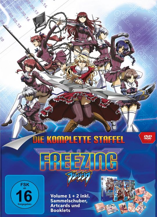 Produktbild: Freezing - Die komplette Staffel LTD. - Vol. 1 + 2 inkl. Sammelschuber, Artcards und Booklet [2 DVDs]