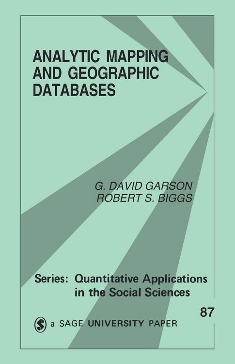 Produktbild: Analytic Mapping and Geographic Databases