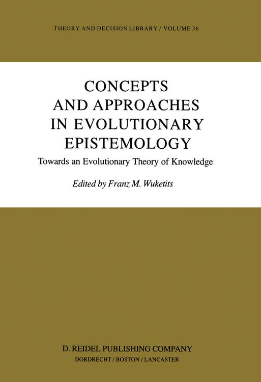 Produktbild: Concepts and Approaches in Evolutionary Epistemology