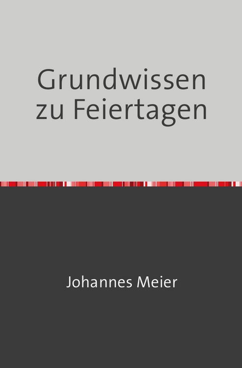 Produktbild: Grundwissen zu Feiertagen